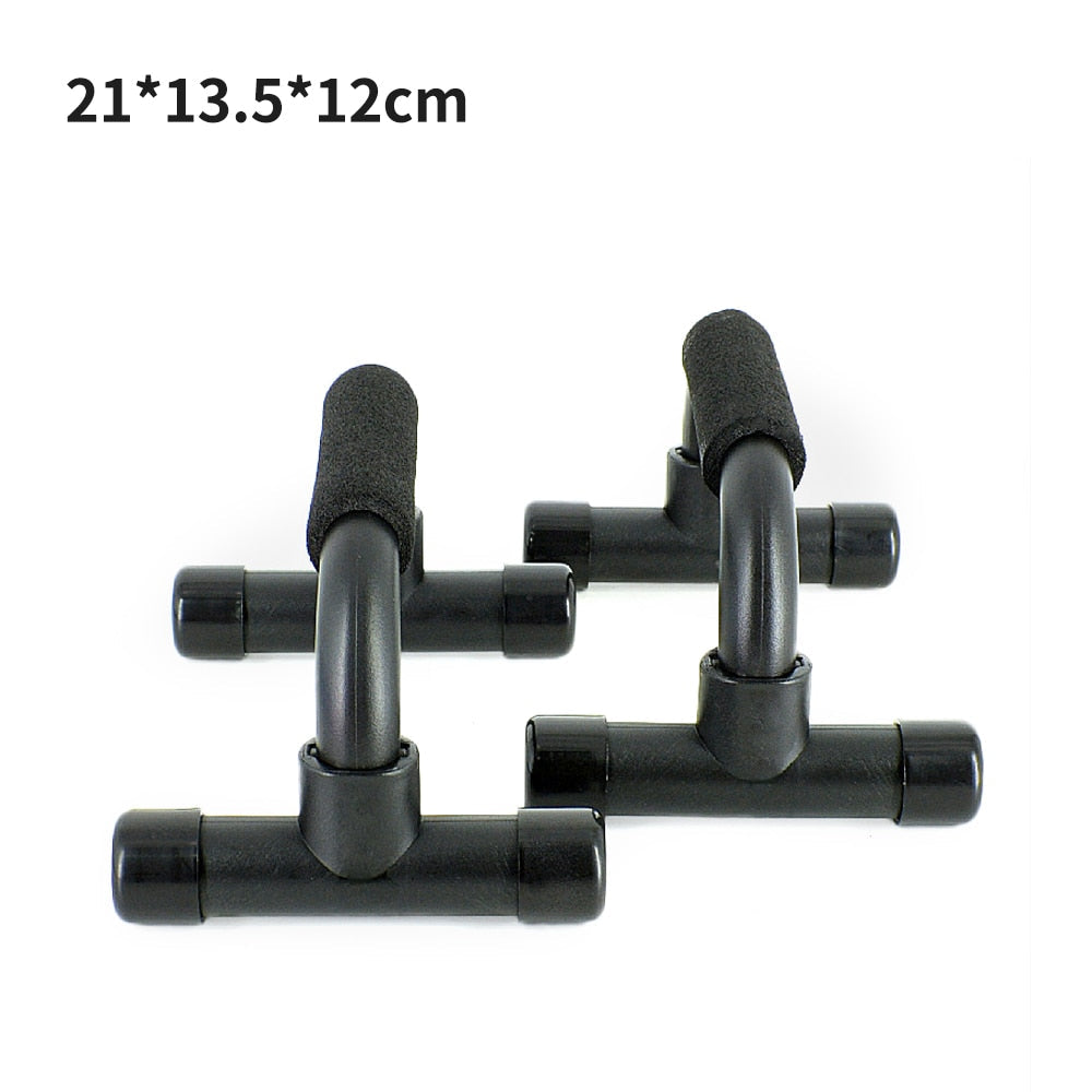 Fitness push up bar push ups debout