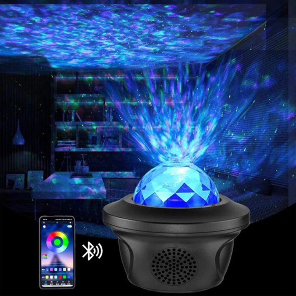 LED Star Light Projector: Colorful Ocean Wave