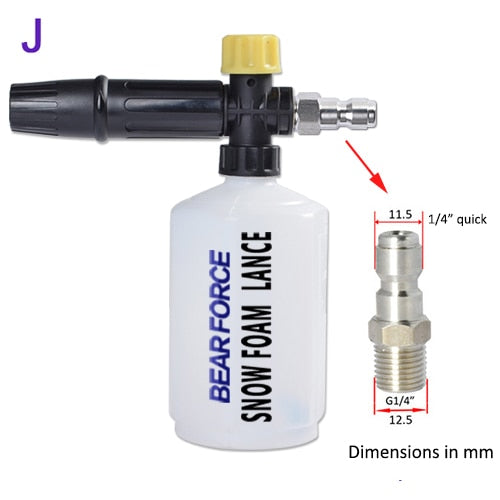 Foam cannon for Karcher Kranzle Interskol Elitech Huter Gerni Stihl high pressure cleaners