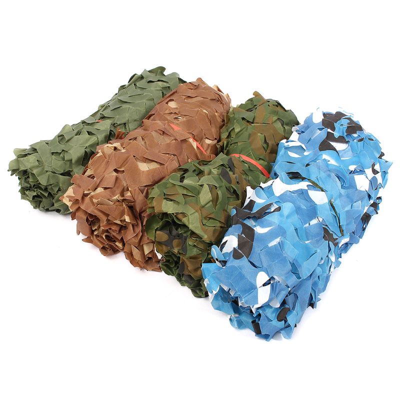 4x5m 2x3m Military Camouflage Net Camouflage Net Army Nets Shade Mesh Hunting Outdoor Camping Tent