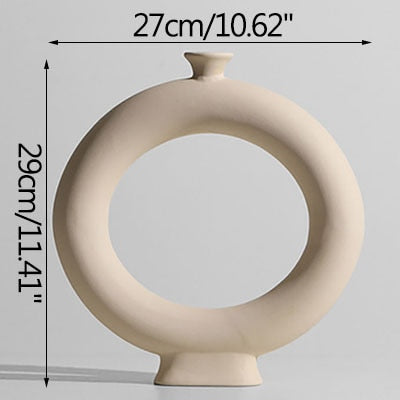 Nordic Ins Keramische Vase Heimdekoration