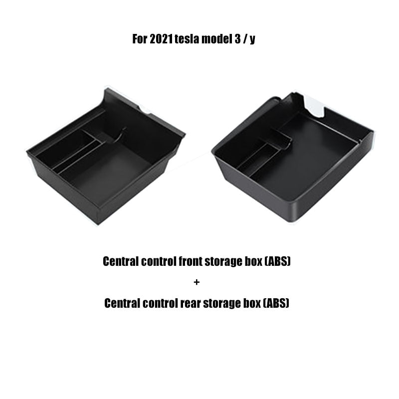 Tesla Model 3 - Y 2021 Armrest Storage Box for Car Center