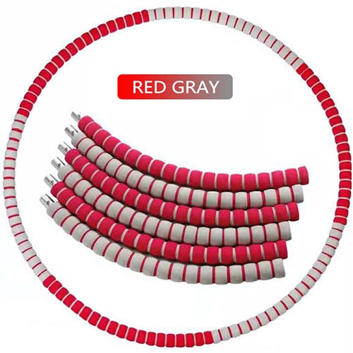 Sport-Hula-Hoop-Reifen aus Edelstahl zum Abnehmen