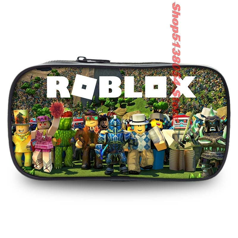 ROBLOX Pencil Case Twill Canvas with Zipper