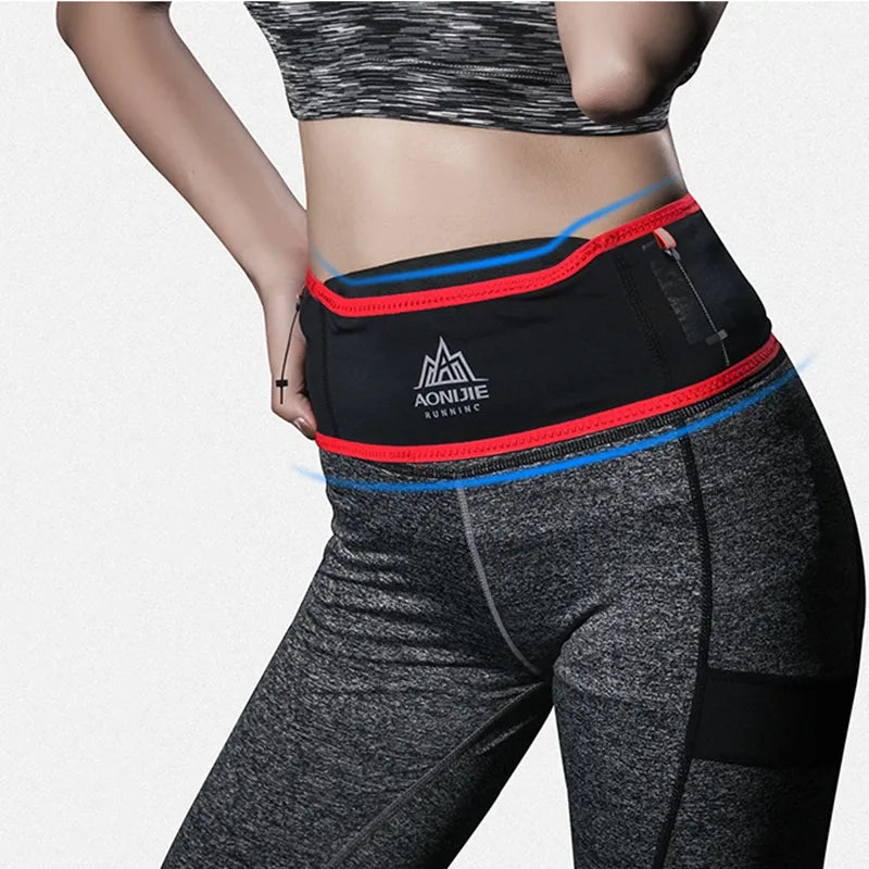 Aonijie Outdoor Taille Gürteltasche tragbare ultraleichte Taille Packs Handy-Halter für Trailing Running Camping mit Wasser Soft Flask