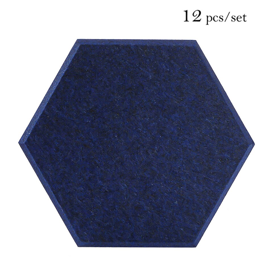 Panneaux Acoustiques Insonorisés 12 Pcs Autocollants Muraux Insonorisés pour Home Studio Décoration De Porte De Contrôle Du Bruit - Accessoires De Chambre