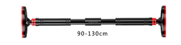 Adjustable stainless steel pull-up bar