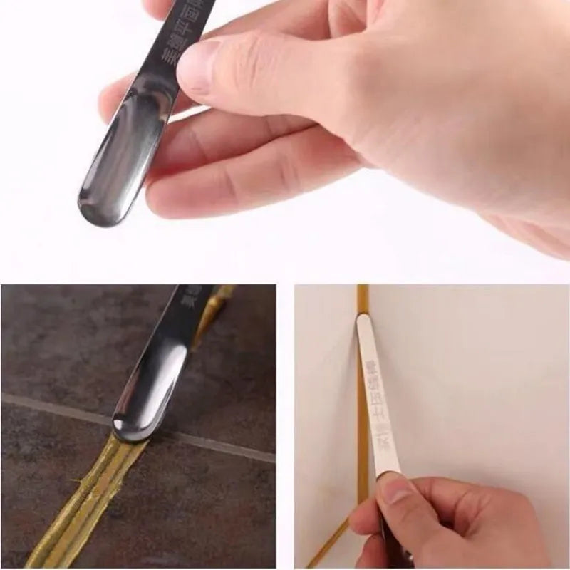 Spatule pour cloisons sèches, outils de construction de coulis de carreaux de céramique, pour murs de sol, 2 pièces/ensemble