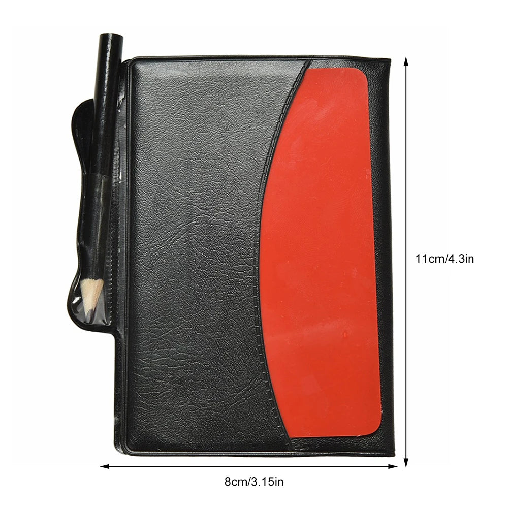 Fußball Fußball-Schiedsrichter-Karte Set Fußball rote und gelbe Karte