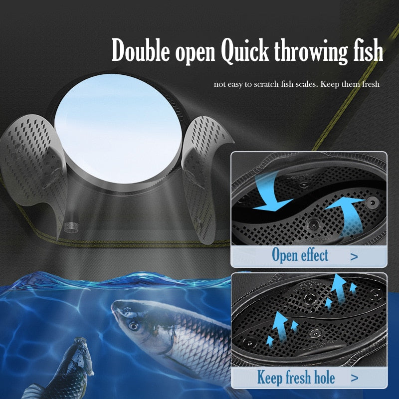 Tragbare Angeln Tasche Container Pfanne Becken Angeln Gear Tackle Storage Bag