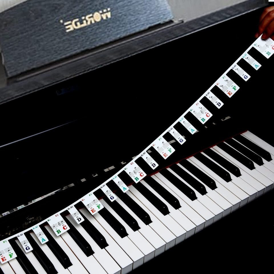Klavier & Keyboard Notensticker