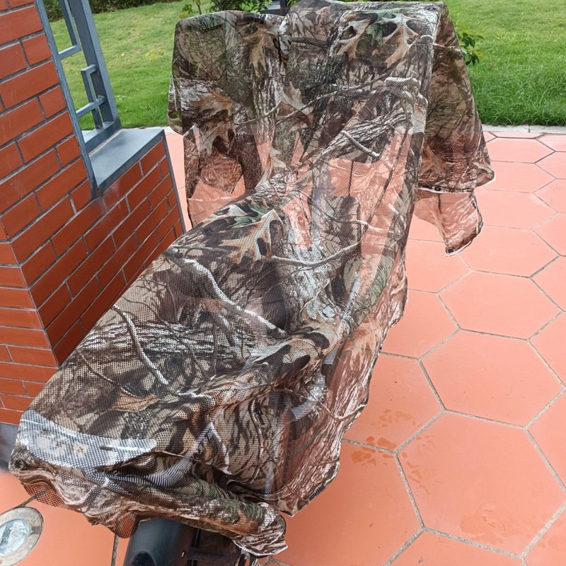 LOOGU Auvent en filet de camouflage durable pour la chasse et le camping en plein air