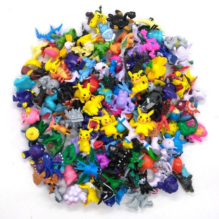144pcs-Pokemon-Action-Figur-Spielzeug