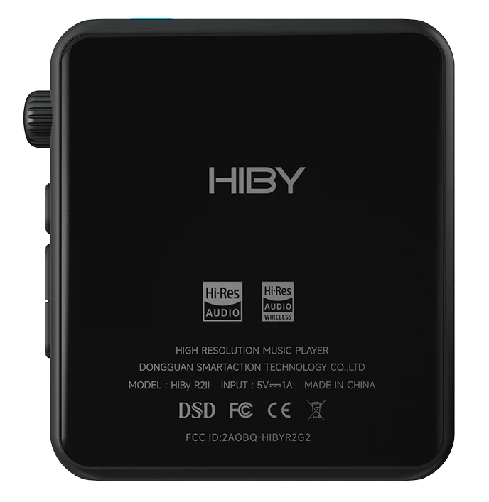 HiBy R2 Network Music Streaming Player, Tidal MQA, 5Gwifi, LDAC, DSD, Webradio, Bluetooth 5.0