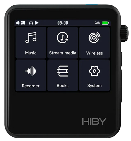 HiBy R2 Network Music Streaming Player, Tidal MQA, 5Gwifi, LDAC, DSD, Webradio, Bluetooth 5.0