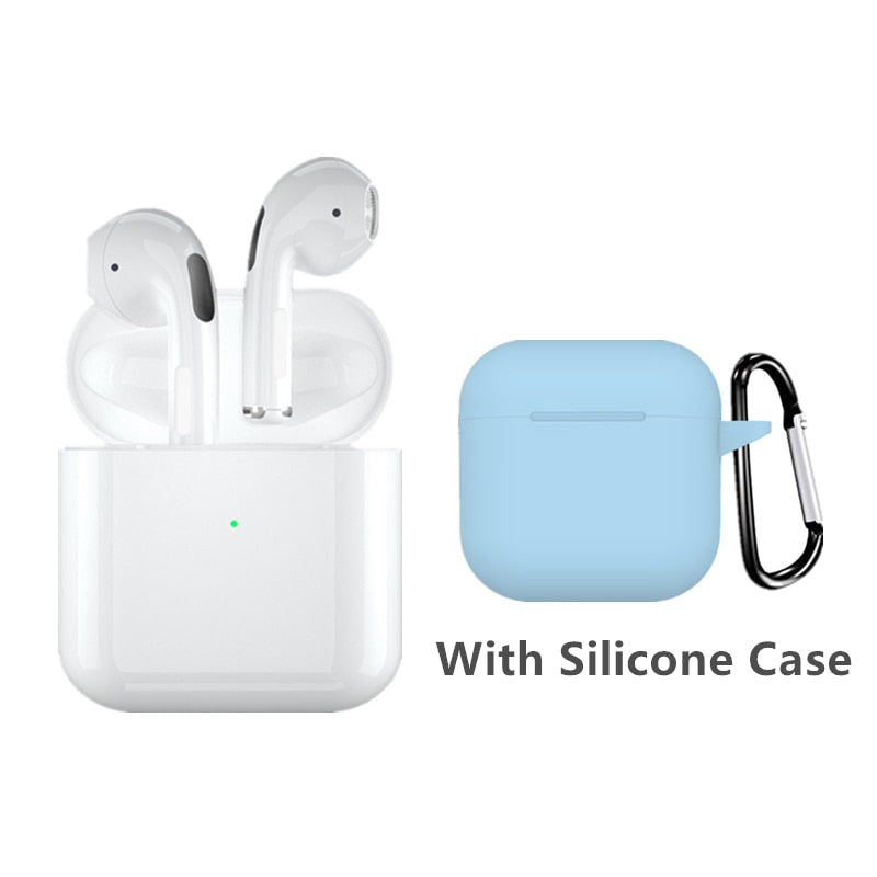 Écouteurs Bluetooth Mini Pro 4 TWS - Écouteurs stéréo intra-auriculaires sans fil Hi-Fi pour téléphone intelligent