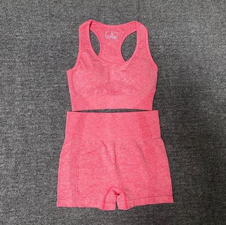 Ensemble de 2 survêtements pour femmes Yoga Set Gym Outfit