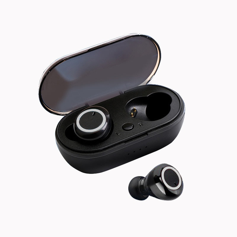 Y50 TWS Bluetooth Kopfhörer mit Mikrofon und Ladebox