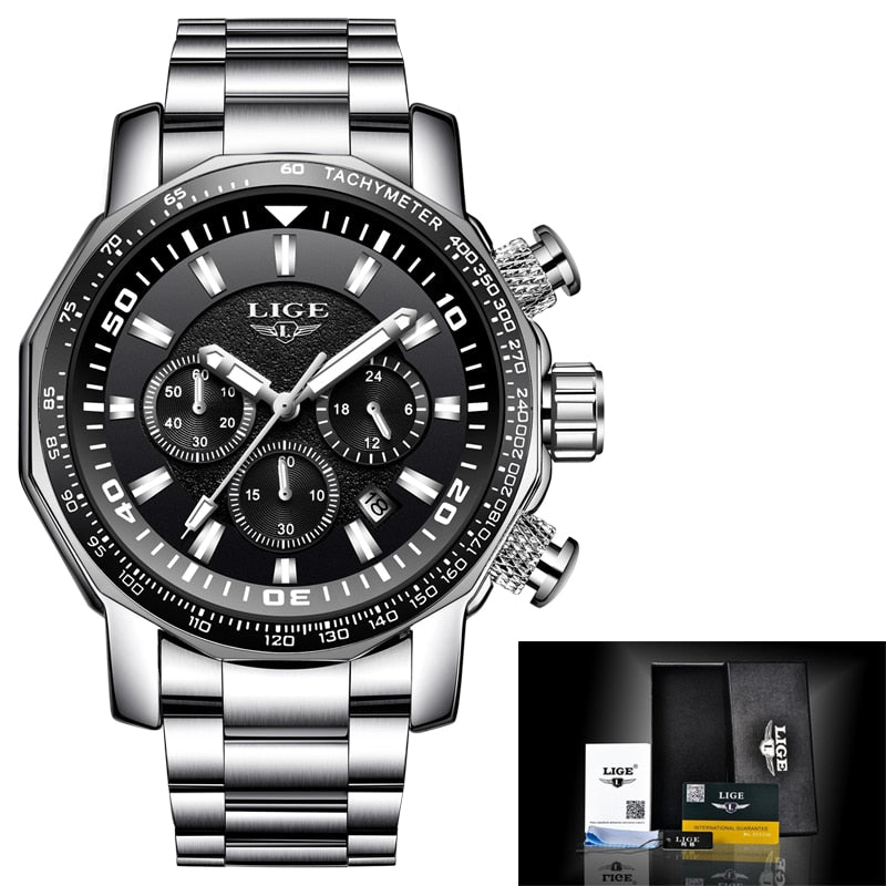 2020 LIGE Luxury Men's Watches