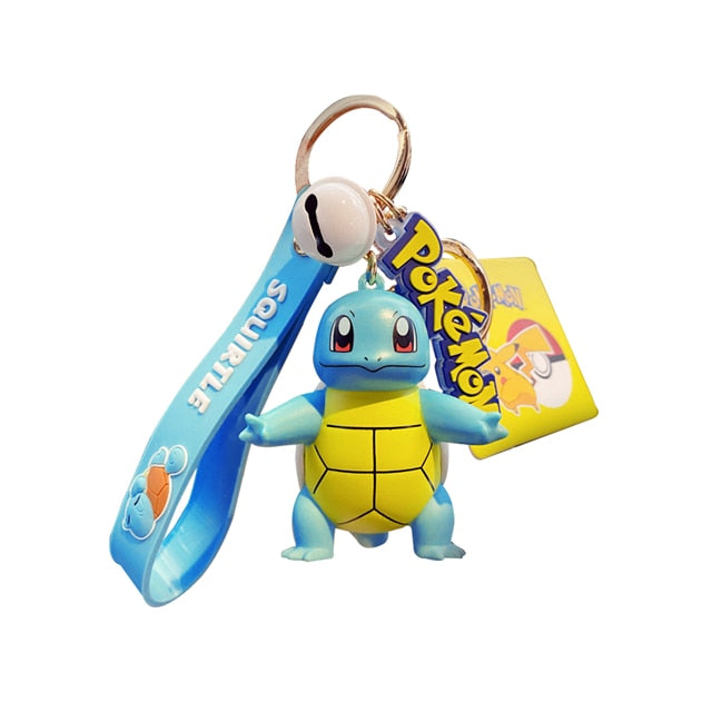 Pokemon Action Figur Pikachu Jirachi Eevee Komala Snorlax Schlüsselanhänger Spielzeug