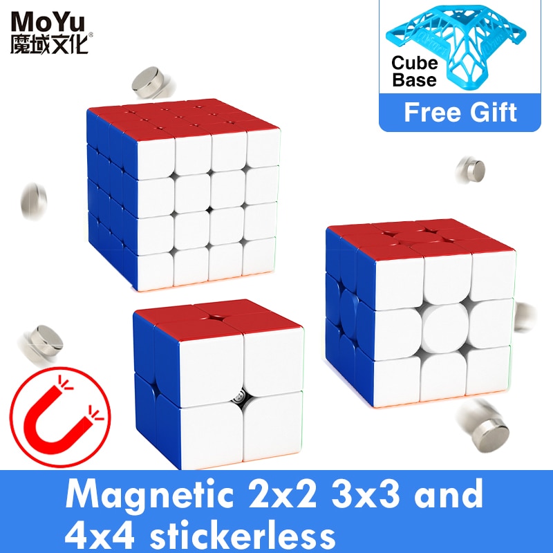 GAN Cube Moyu Meilong M magnétique 2x2x2 3x3x3 4x4x4 5x5x5