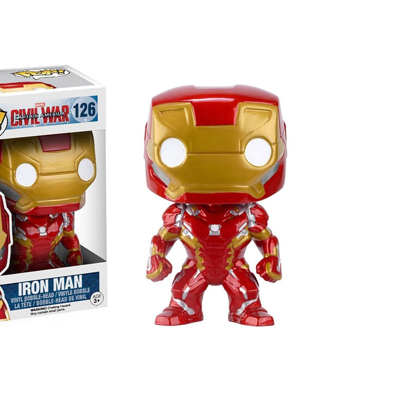 Funko Pop Marvel Avengers Tony #449 Iron Man #126 #529 #580