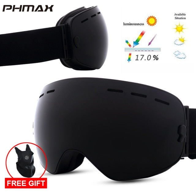 PHMAX Skibrille Magnetisch für Männer & Frauen