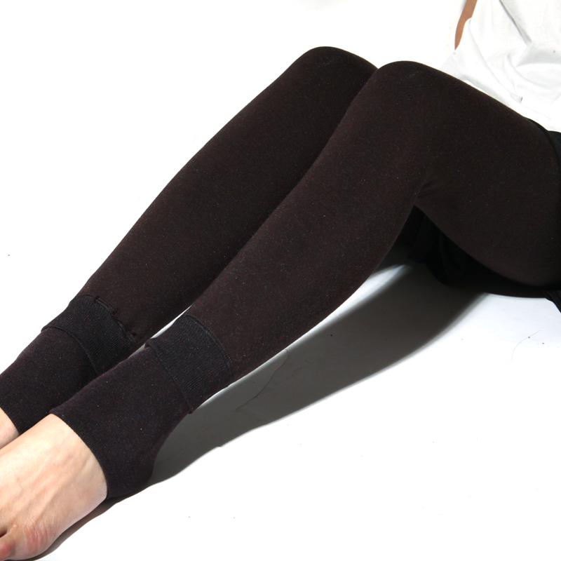 ZJX Leggings d'hiver pour femme, pantalon chaud, taille haute