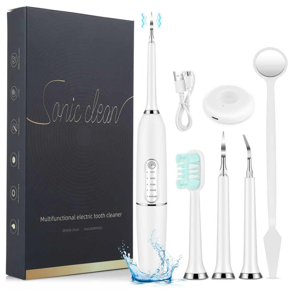 Sonic Tooth Cleaning - Electric Teeth Whitener 