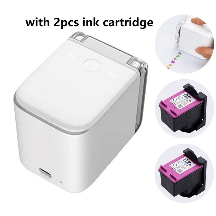 Imprimante portable mini imprimante à jet d'encre code à barres couleur