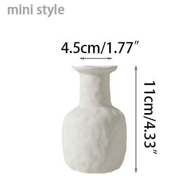 Vase en céramique Nordic Ins décoration de la maison