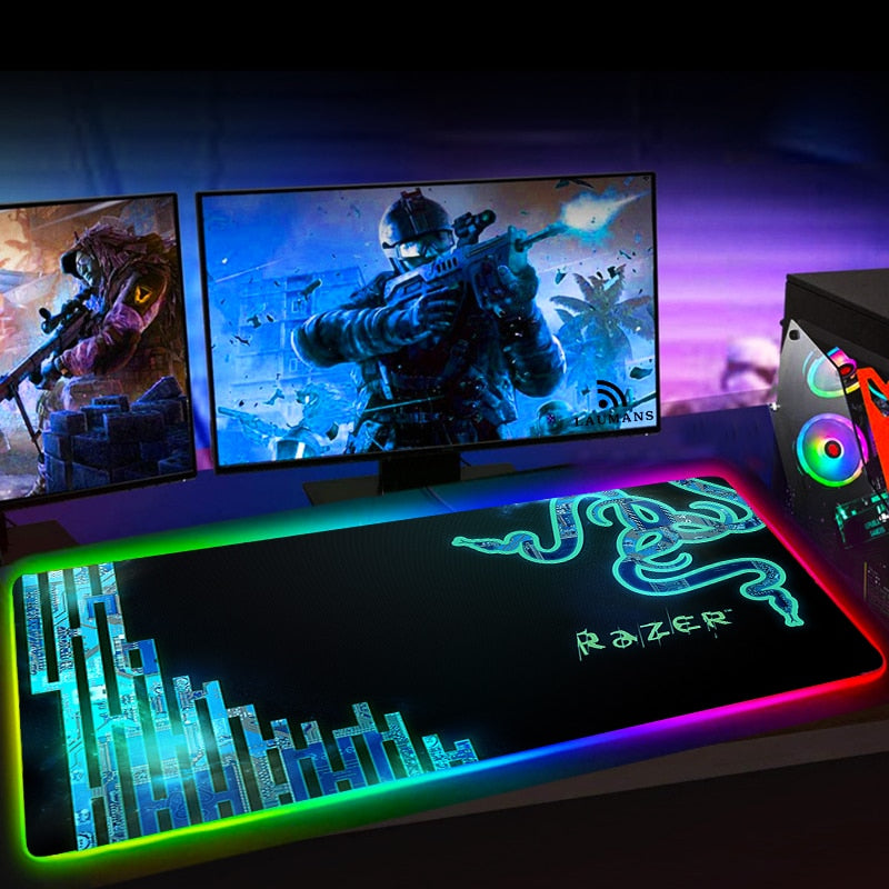 RGB Gaming Mouse Pad with LED