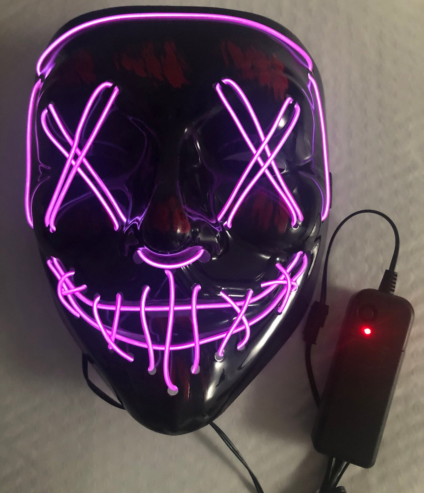 Masque Monster Purge avec lumière LED