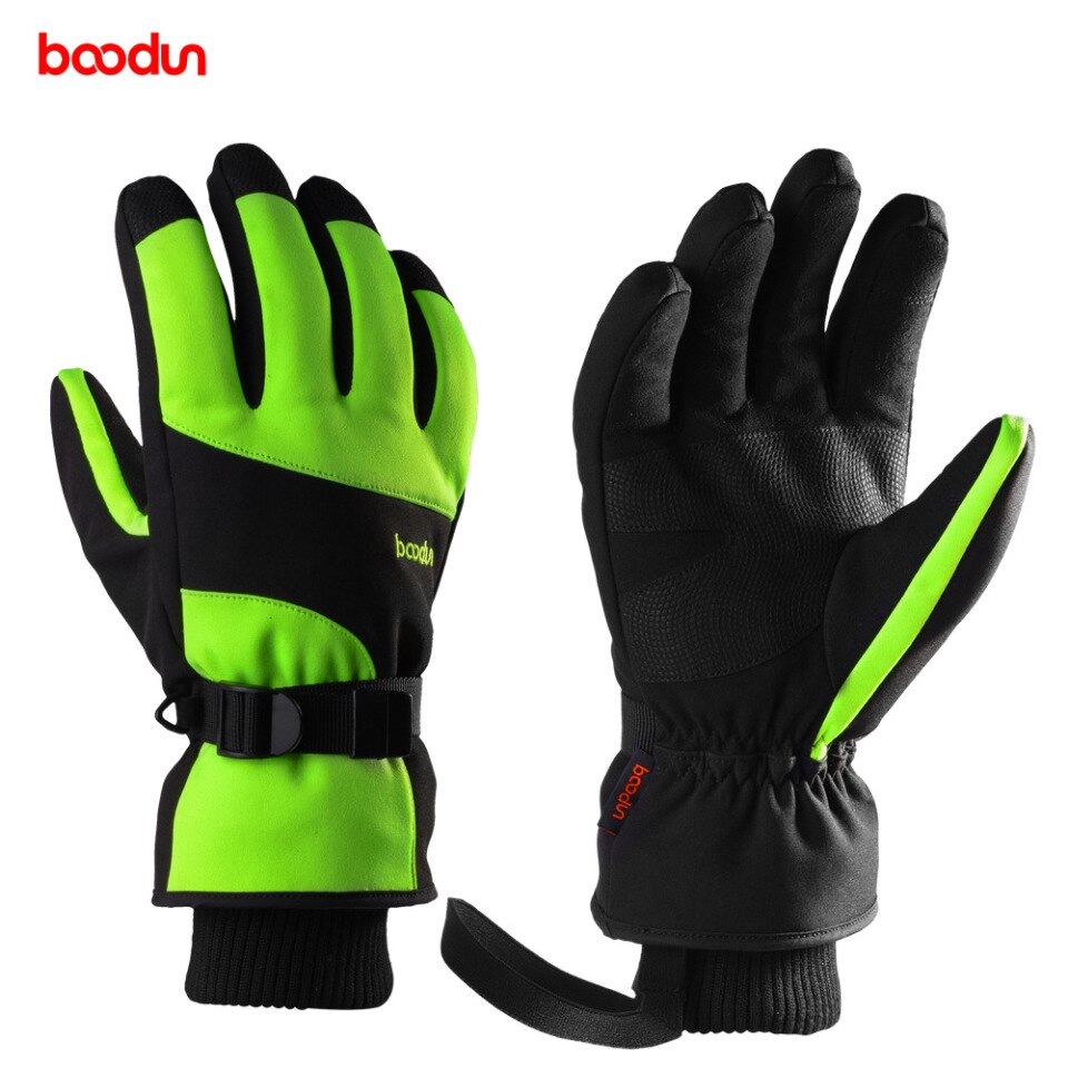 Boodun Winter Snowboard Gloves - Waterproof, Windproof, Warm - Ski Skiing Gloves