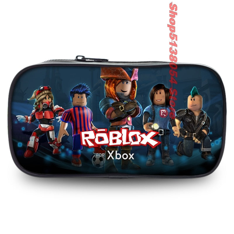 ROBLOX Stiftemäppchen Twill Segeltuch mit Reißverschluss