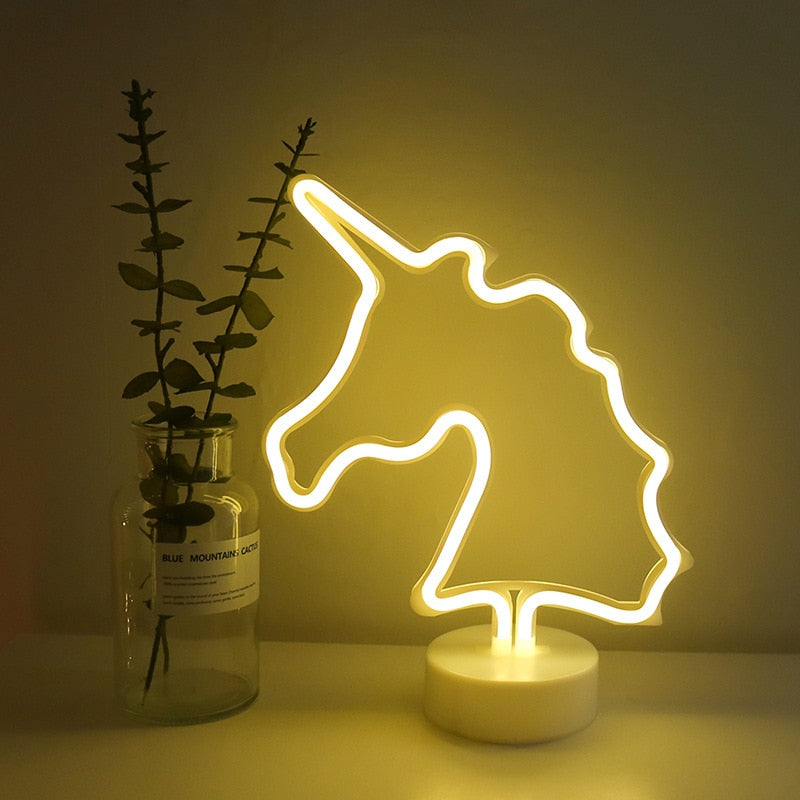 Lampe à enseigne au néon LED USB pour la maison