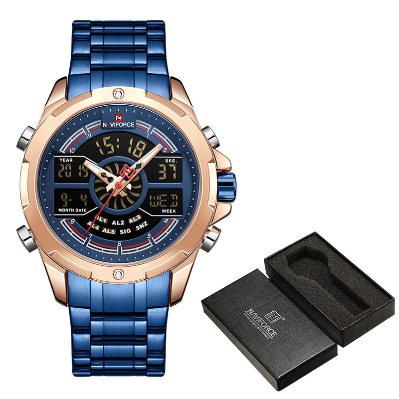 NAVIFORCE montres homme luxe business quartz