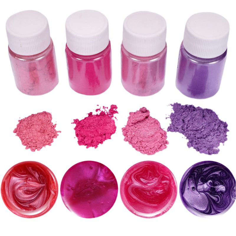 50 couleurs Pigments Colorants en résine époxy