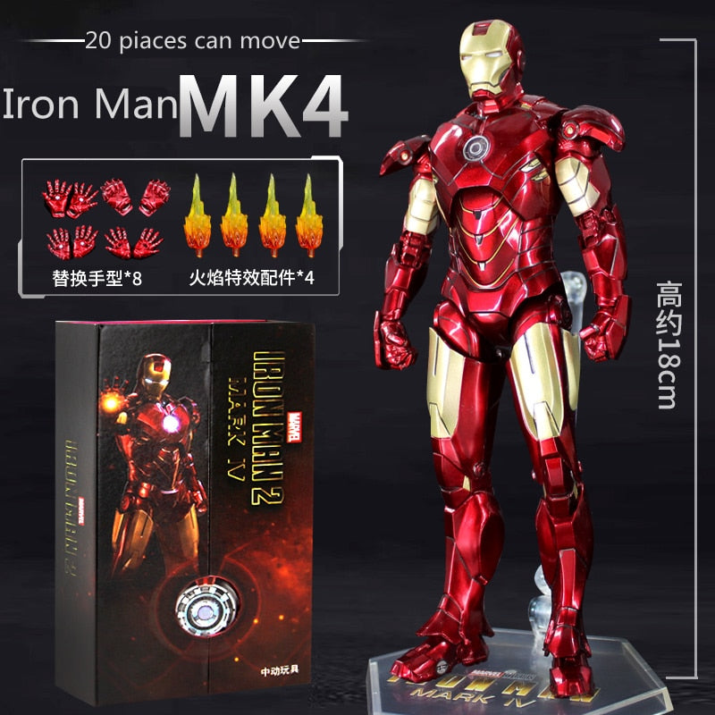 Disney Marvel Iron Man MK2 MK3 MK4 MK5 MK6 MK7 - Ironman Mark 2 Avengers Tony Stark Legenden