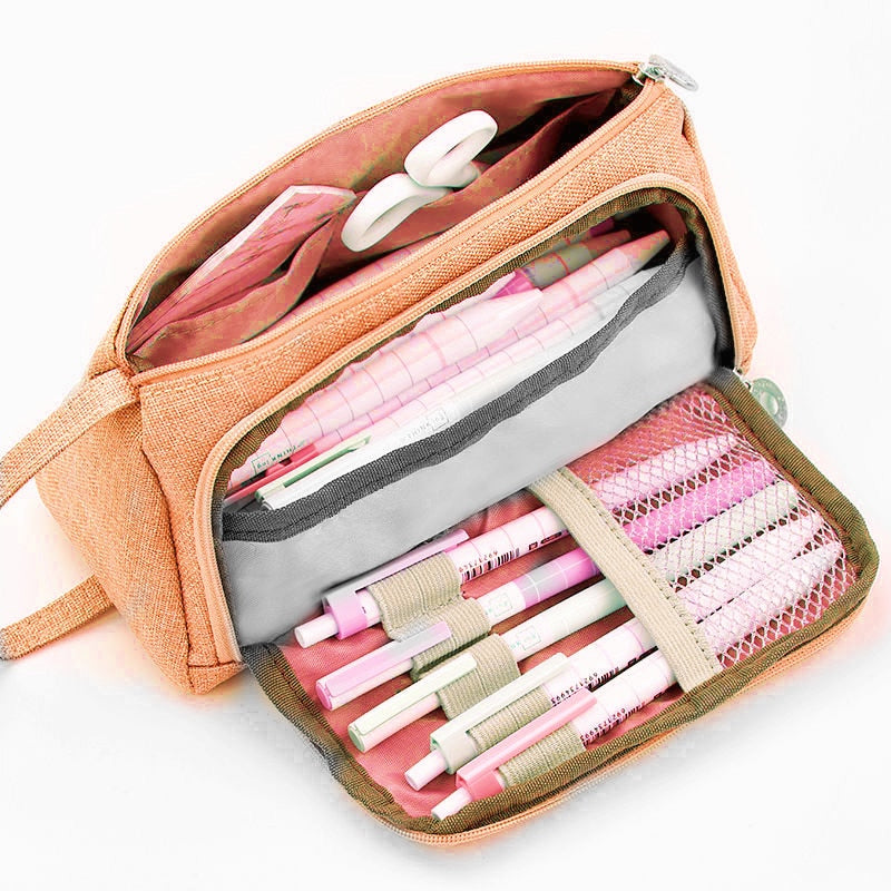 Trousse grande capacité pour papeterie