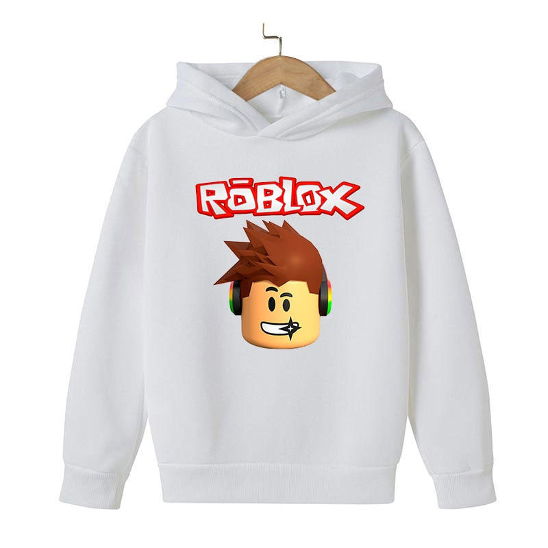 Sweat à capuche Robloxing en pur coton pour adolescents et enfants