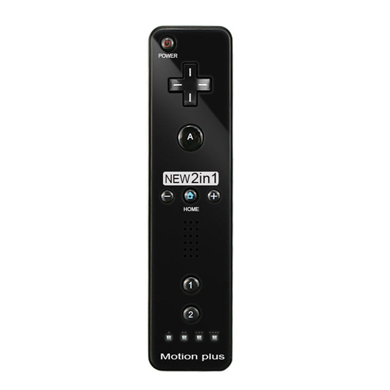 Manette de jeu à distance sans fil Motion Plus pour Nintend Wii Nunchuck