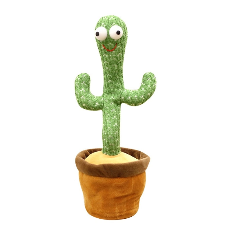Kaktus Spielzeug 32cm Elektrisch Tanzendes Pflanzen Kaktus Plüsch Stofftier Musik Kinder Geschenke Dekoration