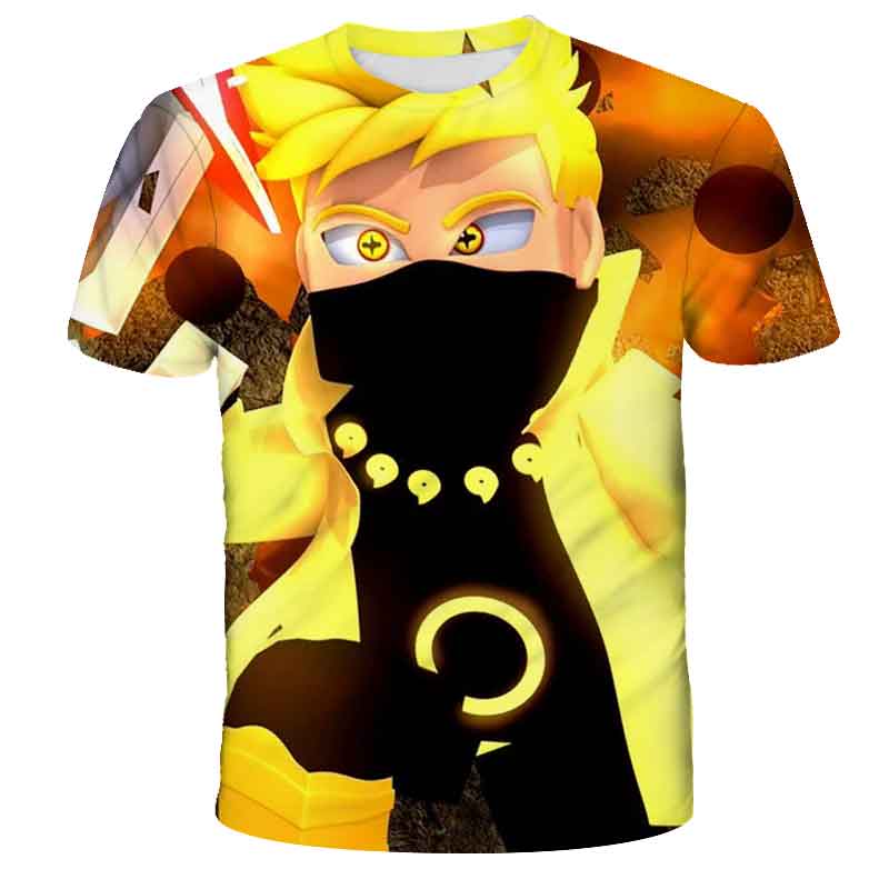 Vêtements pour enfants T-shirt ROBLOX été bébé manches courtes