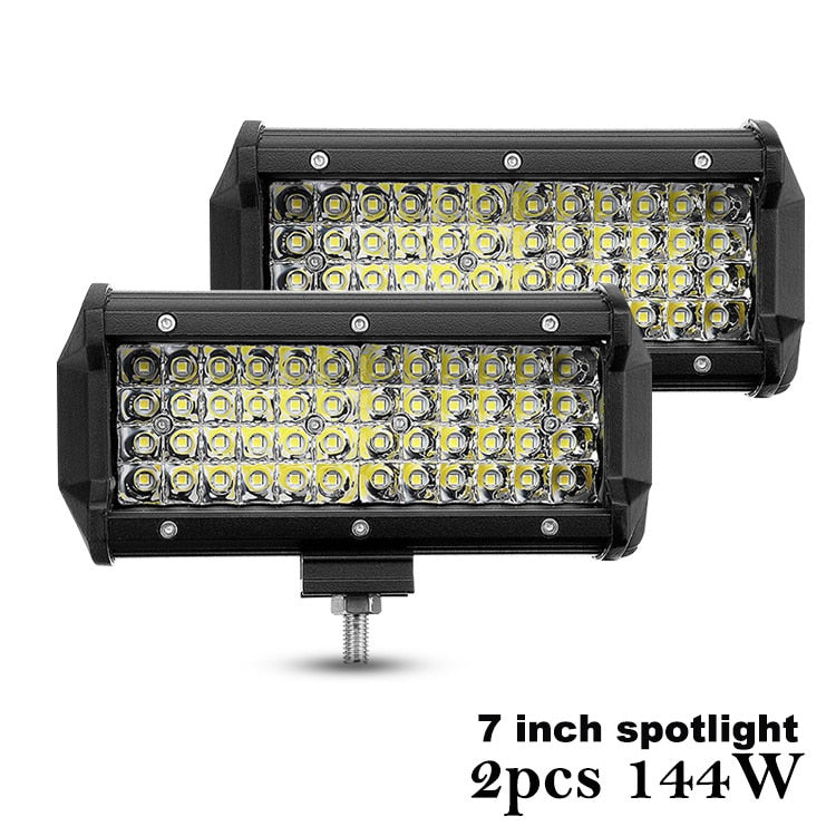 NLpear 12V 24V LED Bar Offroad Scheinwerfer Flutlicht Combo LED Lichtleiste-Arbeitslicht für Fahrzeuge
