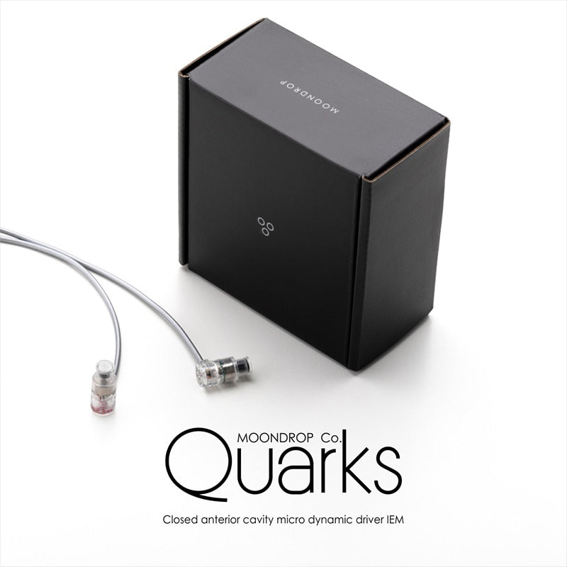 Écouteurs MoonDrop Quarks - IEM haute performance