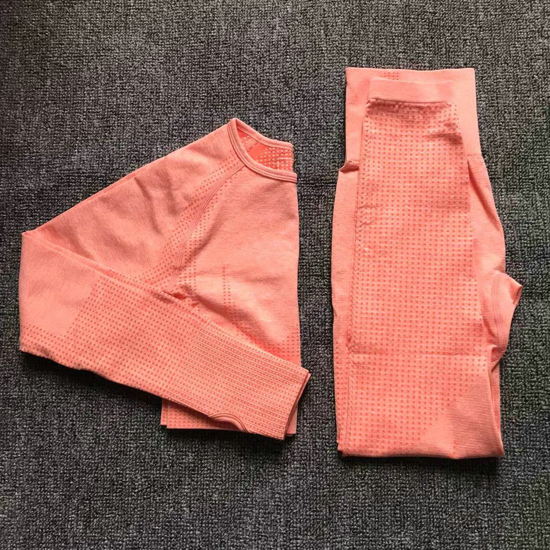 Ensemble de 2 survêtements pour femmes Yoga Set Gym Outfit