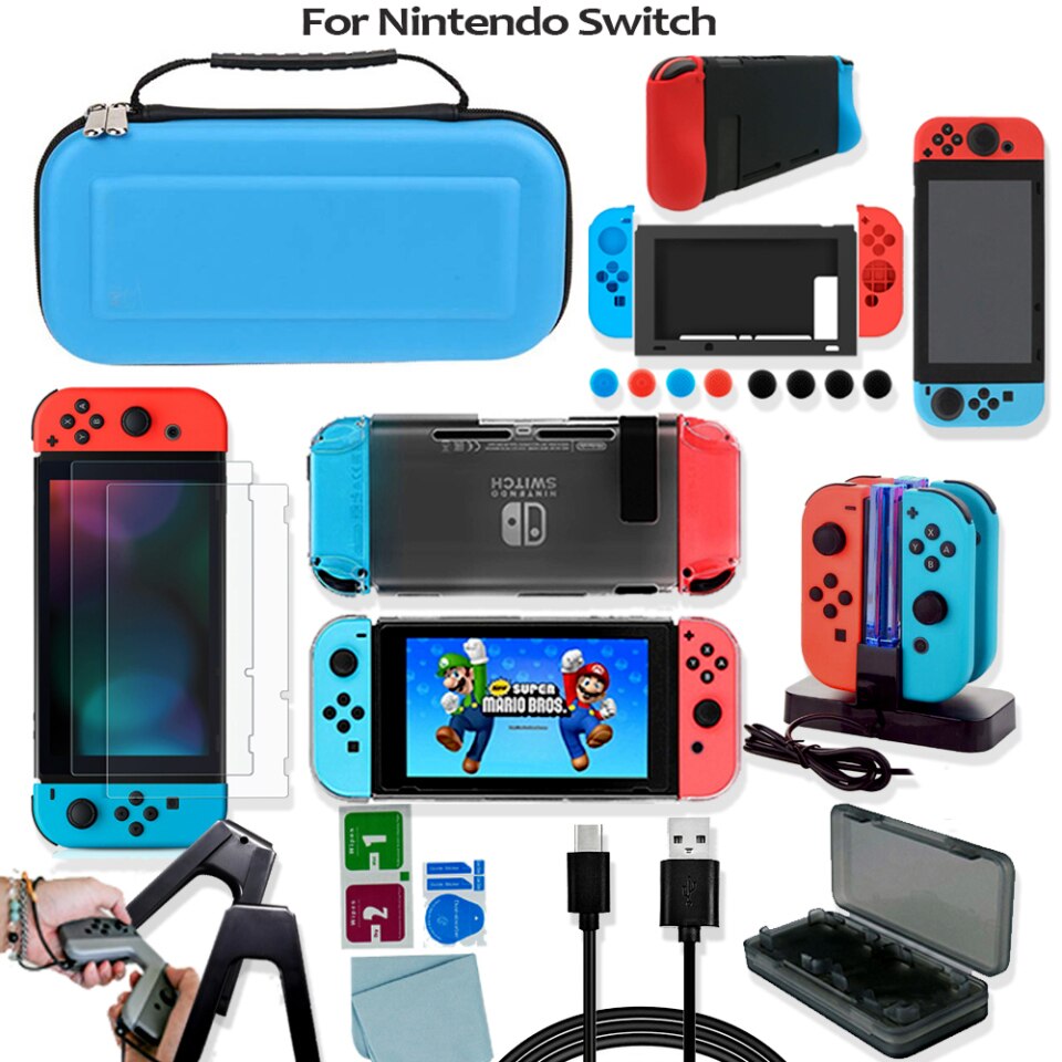 Ensemble d'accessoires pour commutateur Nintendo