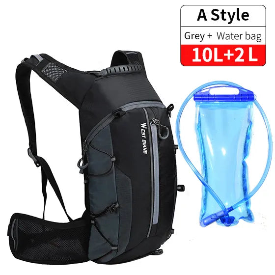 WEST BIKING Wasserdichte Fahrradtasche Portable Reflektierende Sport Radfahren Rucksack Outdoor Wandern Klettern MTB Fahrrad Zubehör