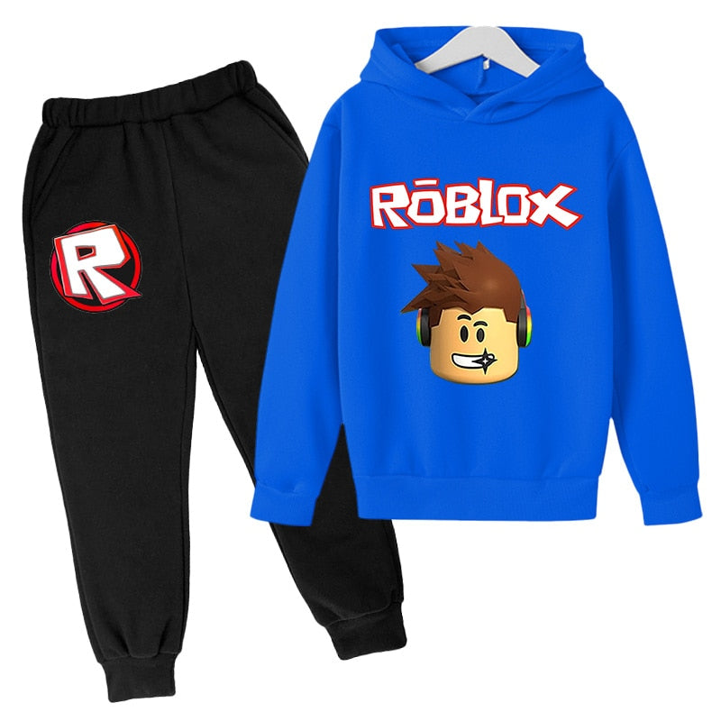 Kinder-Kapuzenpullover Robloxing Mädchen-Sweatshirt